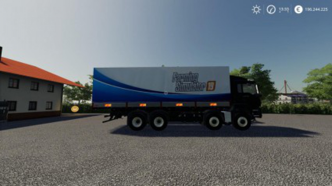 Man LKW mit Pritsche und Plane v1.1.1