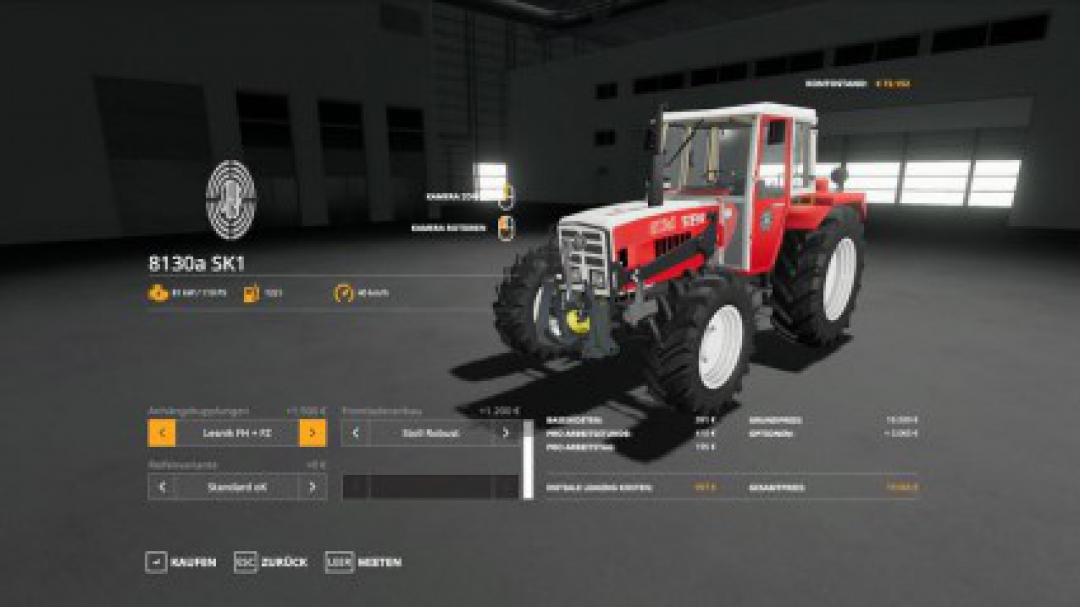 STEYR 8130a Turbo SK1 basic version v1.1.0