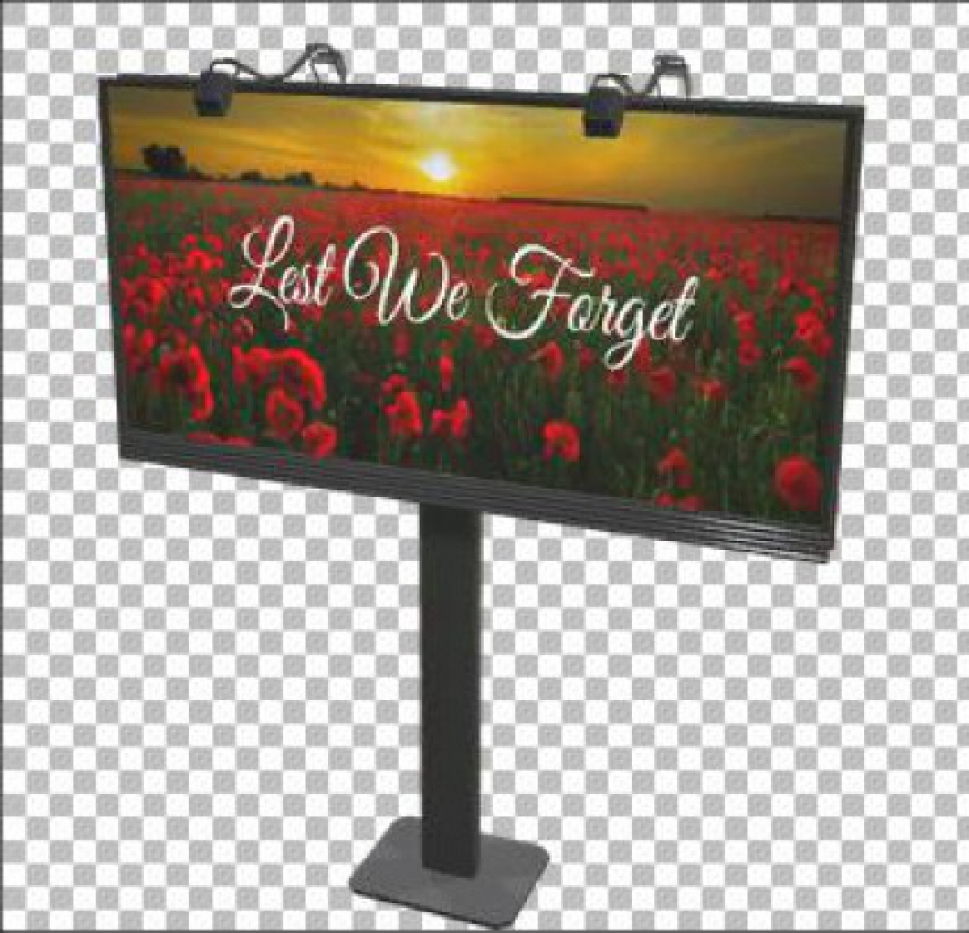 FS19 Placeable Remembrance Day Billboard v1.0