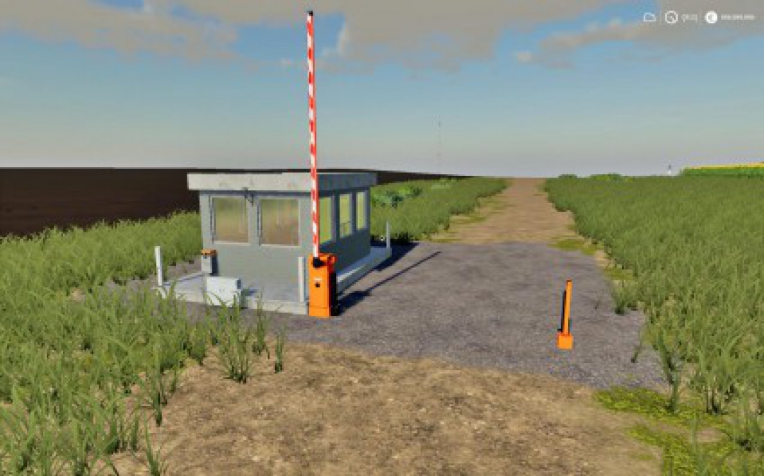 Placeable Security Booth With Barrier v1.0