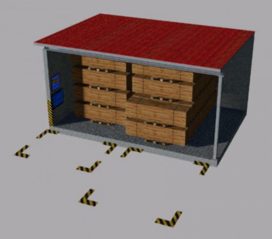 Warehouse for pallets Multimap2019 v1.0.0.0