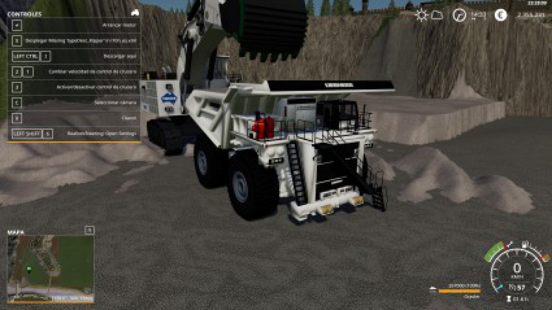 LIEBHERR T284 AND CATERPILLAR FS19 v2.0