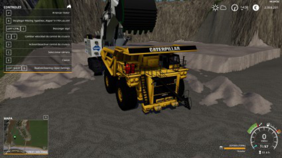 LIEBHERR T284 AND CATERPILLAR FS19 v2.0