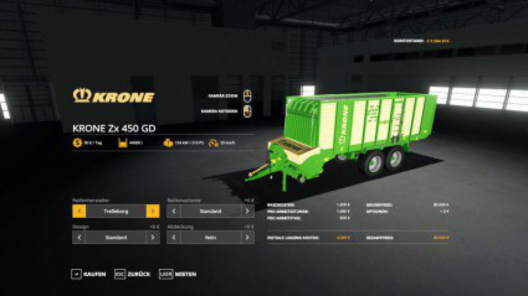 Krone Zx450 GD v1.0.0.0