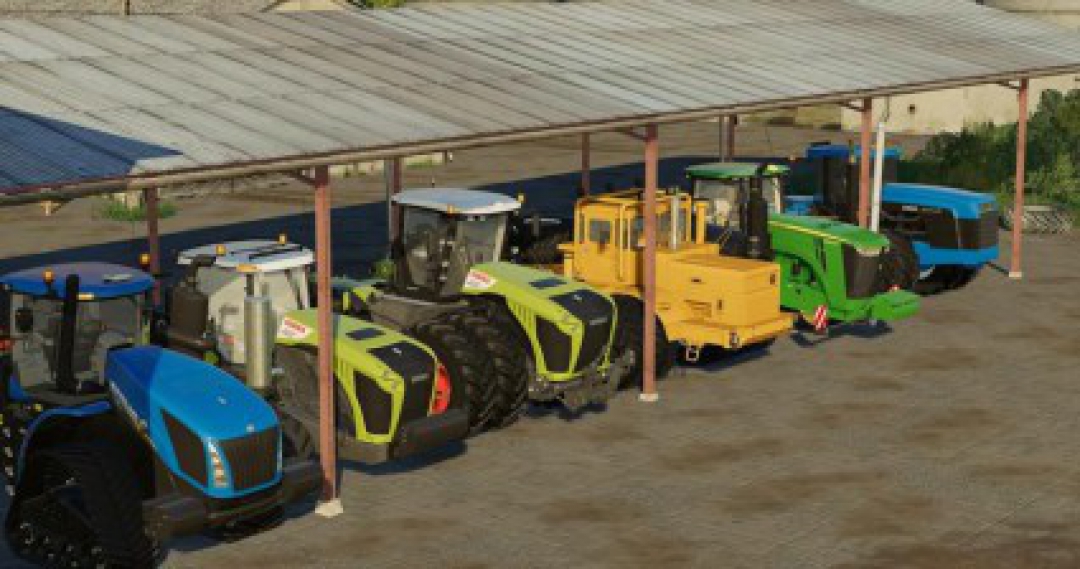 Claas Xerion with tracks v1.0