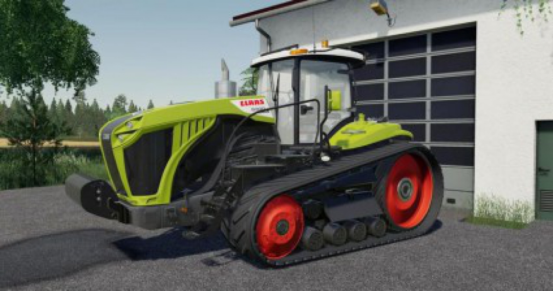 Claas Xerion with tracks v1.0