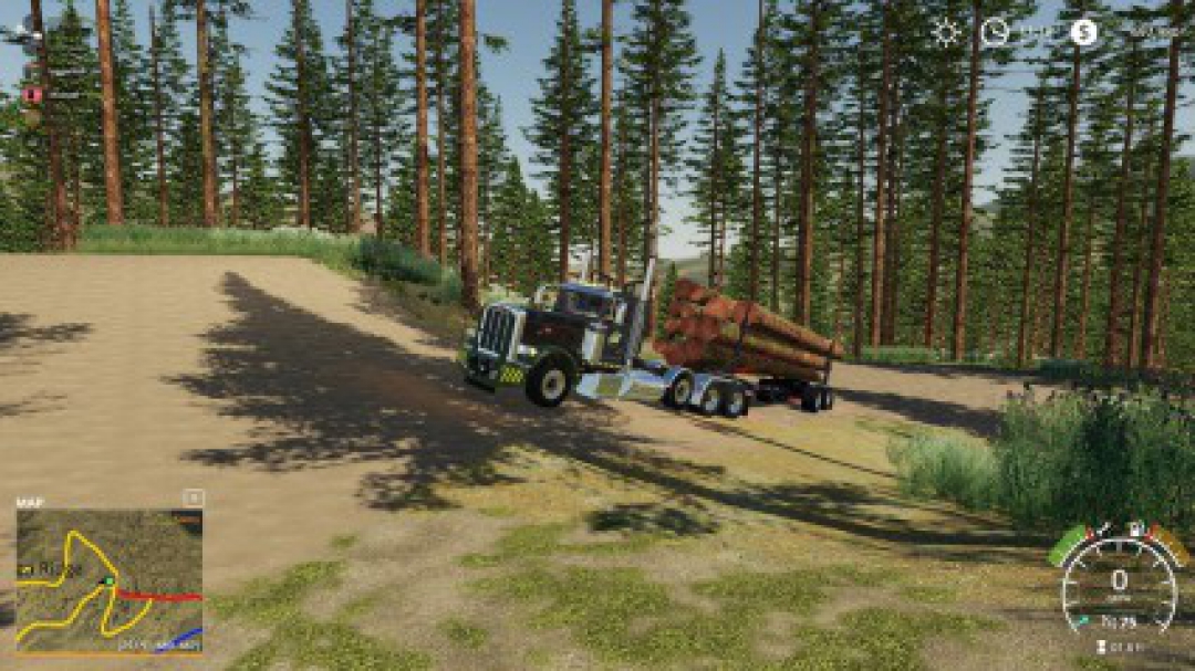 Peterbilt 389 Pole Truck v1.0