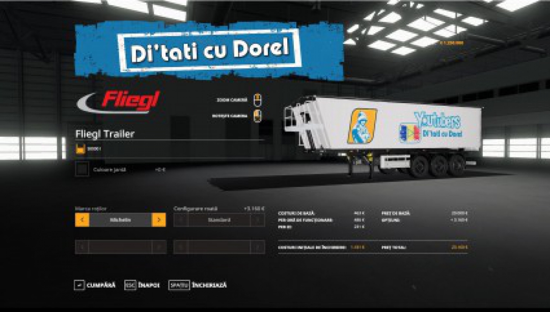 Trailer Fliegl by Dorel v1.0