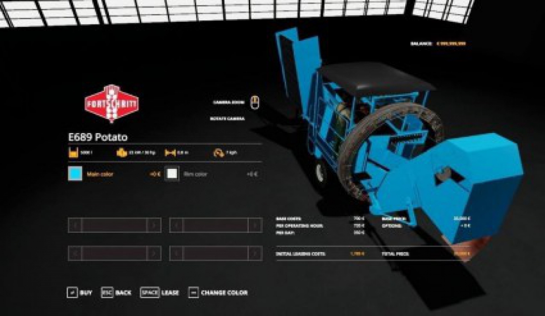 Fortschritt K689 Potato Combine v1.0.0.0