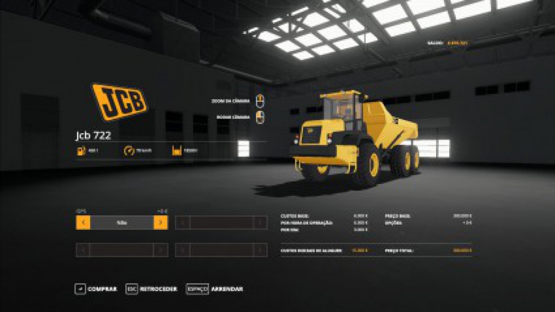 JCB 718 / 722 dumpers pack v0.1