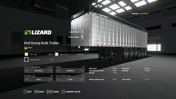 Lizard End Dump Bulk Trailer + Pup Trailer v1.1