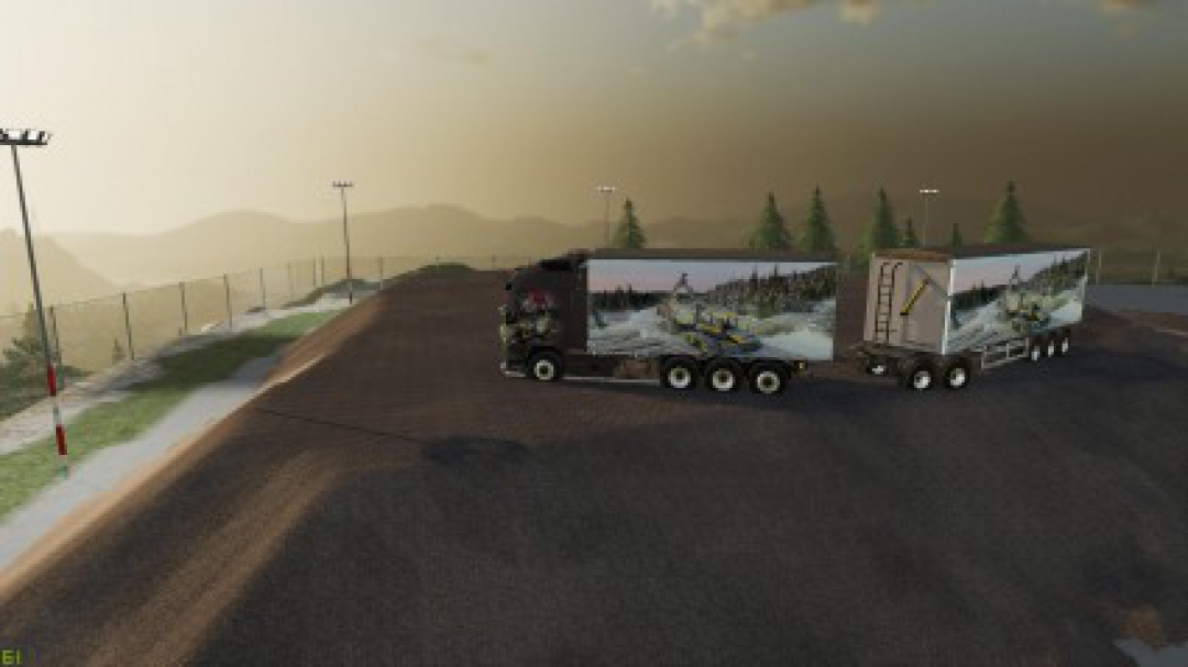 Volvo FH16 2019 woodchipstruck ponsse v1.4.0.0