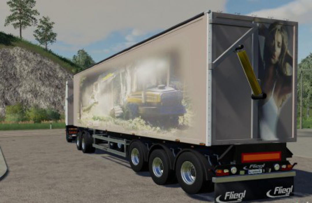 Scaina Woodchips and trailer v1.1