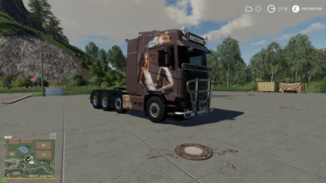  Scania. N drag pernilla v1.1