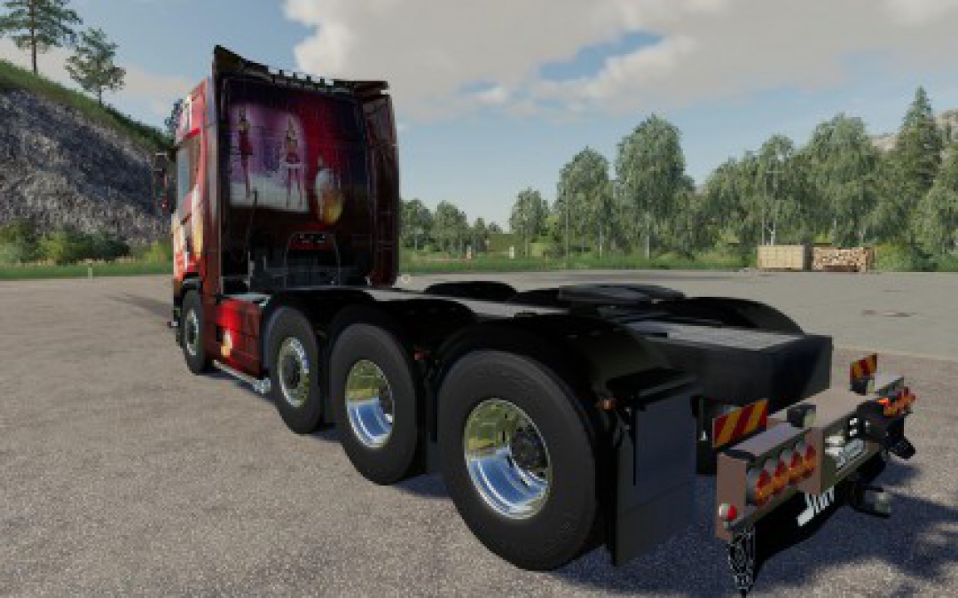 Scania NG Christmas Lantmanenfs v1.1.0.0