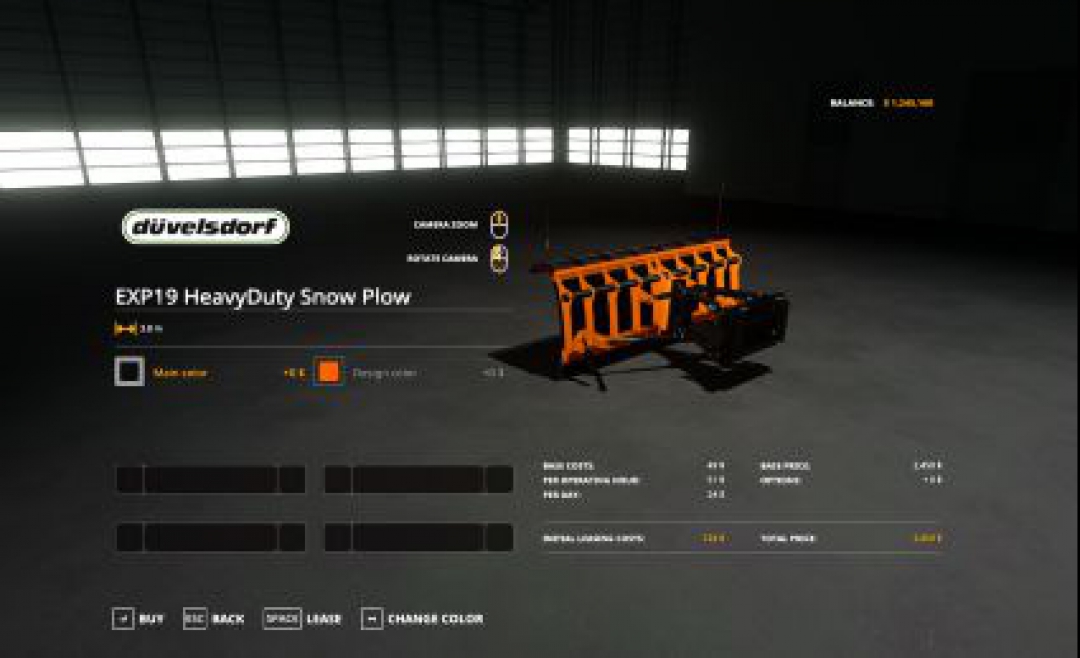 Heavy duty Snow plow