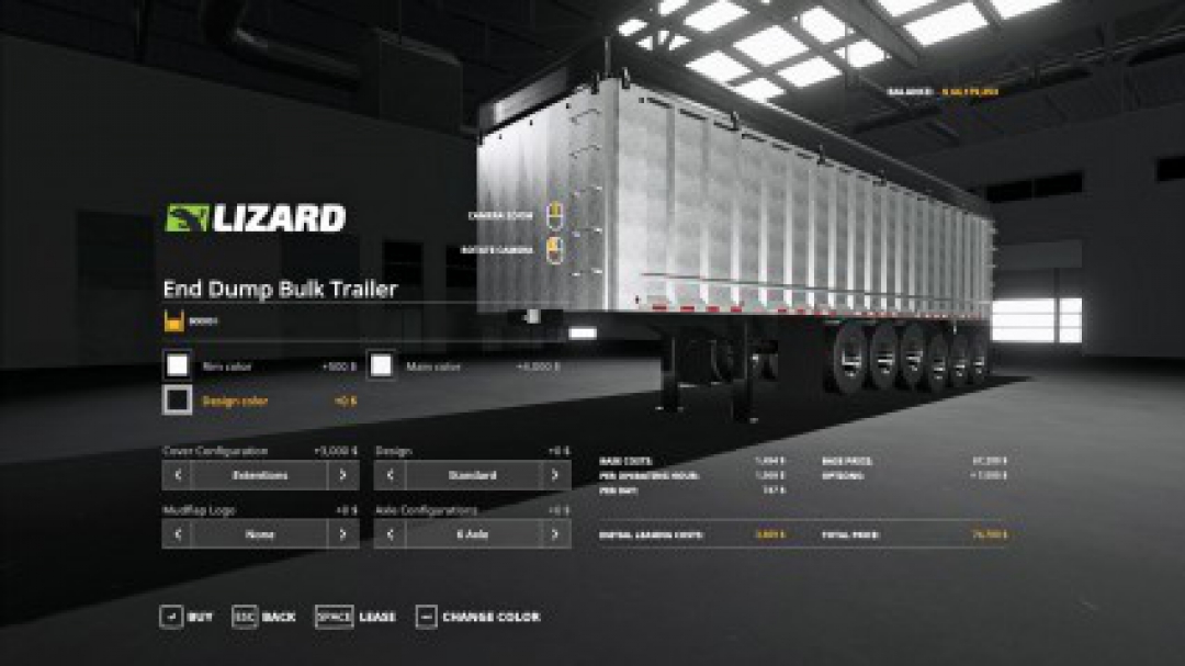 Lizard End Dump Bulk Trailer + Pup Trailer v1.1