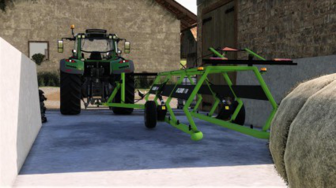 5 Round Bales Trailer v1.0.0.0