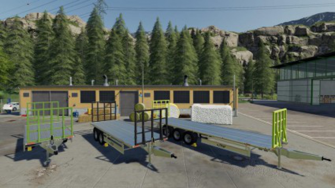 Fliegl TPW Bale Trailer Set v1.0.0.0