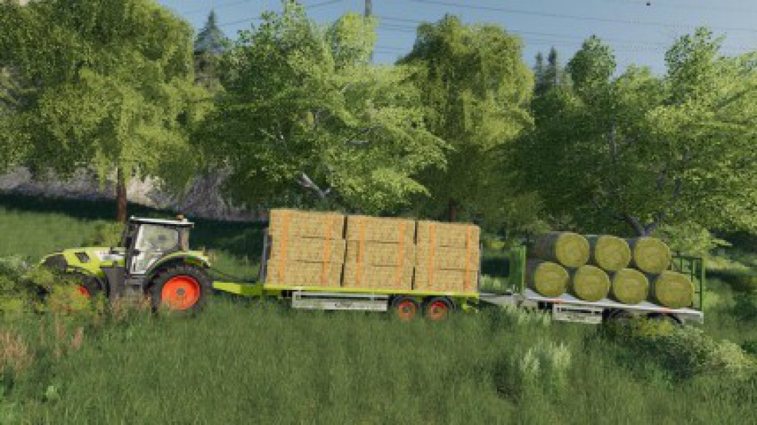 Fliegl TPW Bale Trailer Set v1.0.0.0