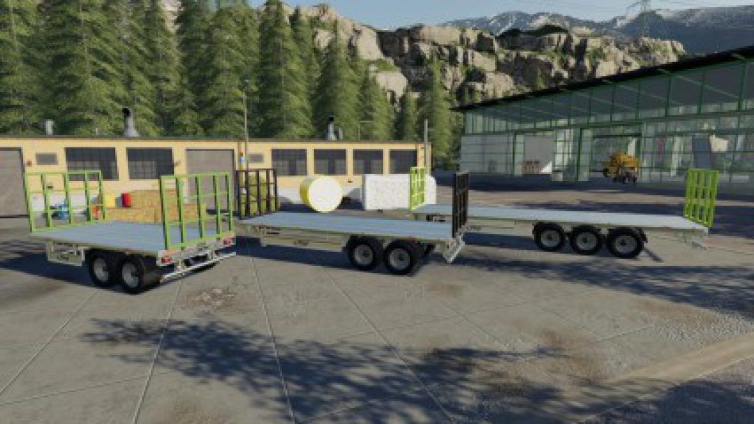 Fliegl TPW Bale Trailer Set v1.0.0.0