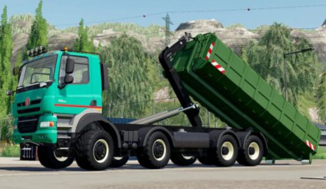 Tatra Phoenix Agro-Truck Hooklift v1.0