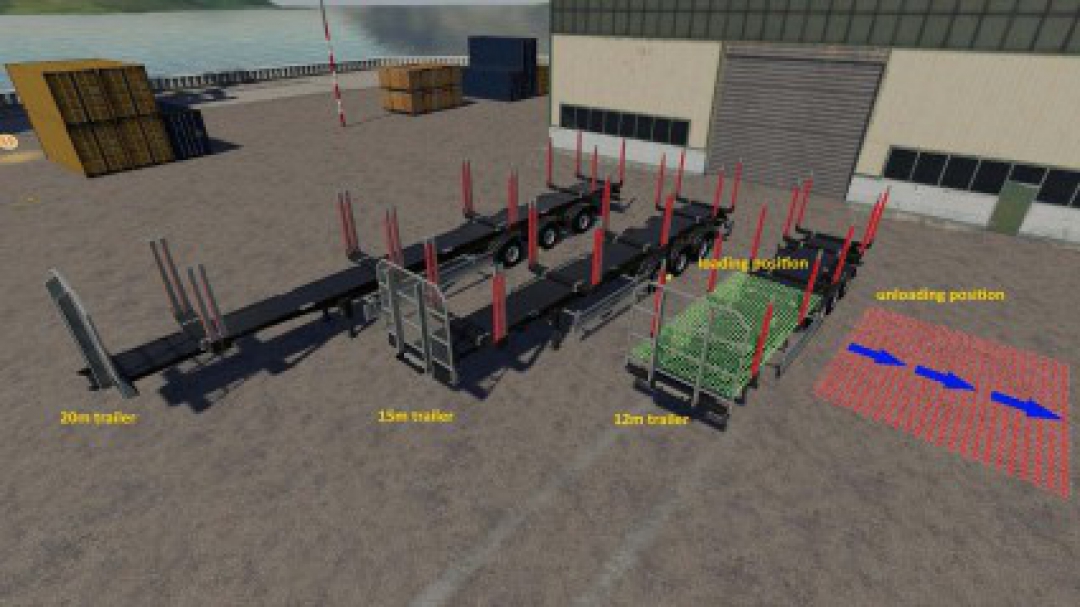 Fliegl Timber Runner Wide With Autoload Wood v1.0