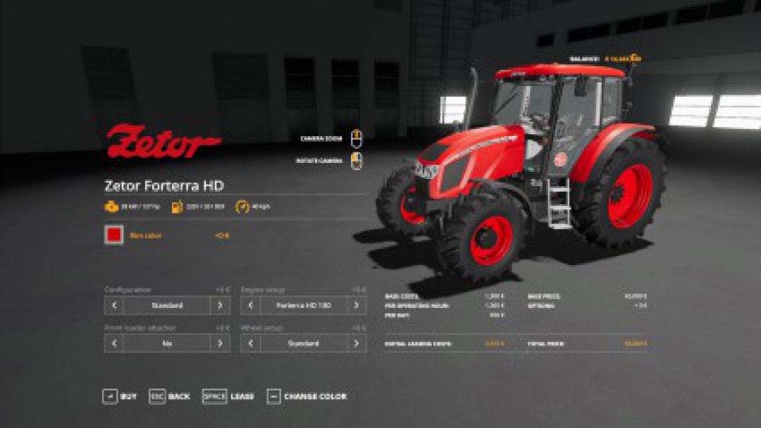 Zetor Forterra HD 130/150 v2.0