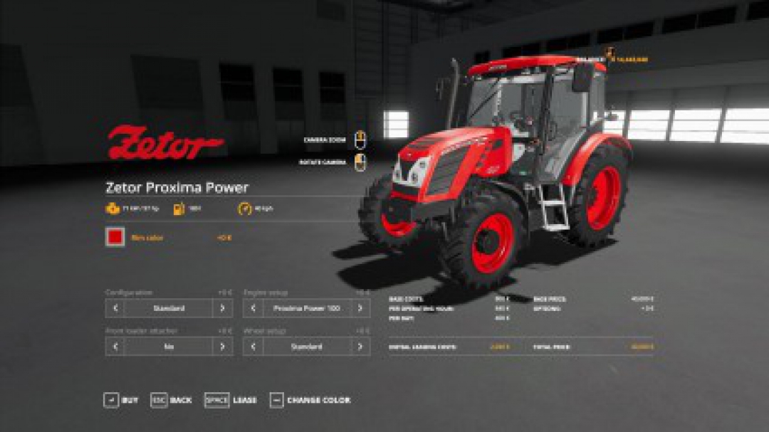 Zetor Proxima Power 100/120 v2.0