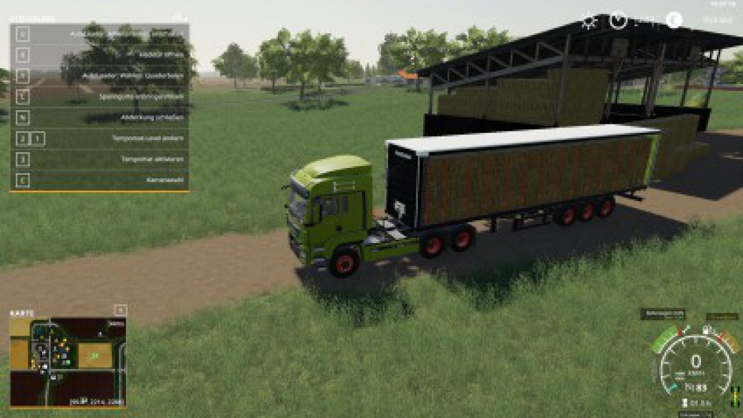 Fruehauf Planenauflieger mit Stapler v4.1.0