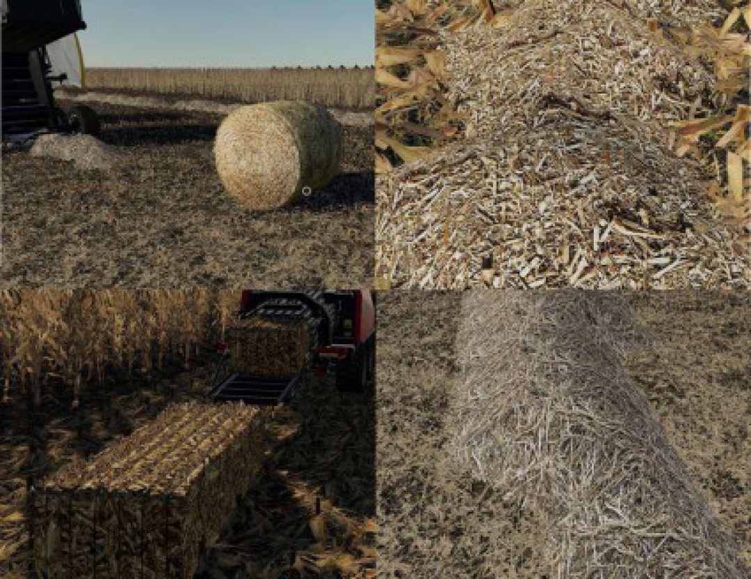 Corn & Soybean Straw Bales v1.0.0.0