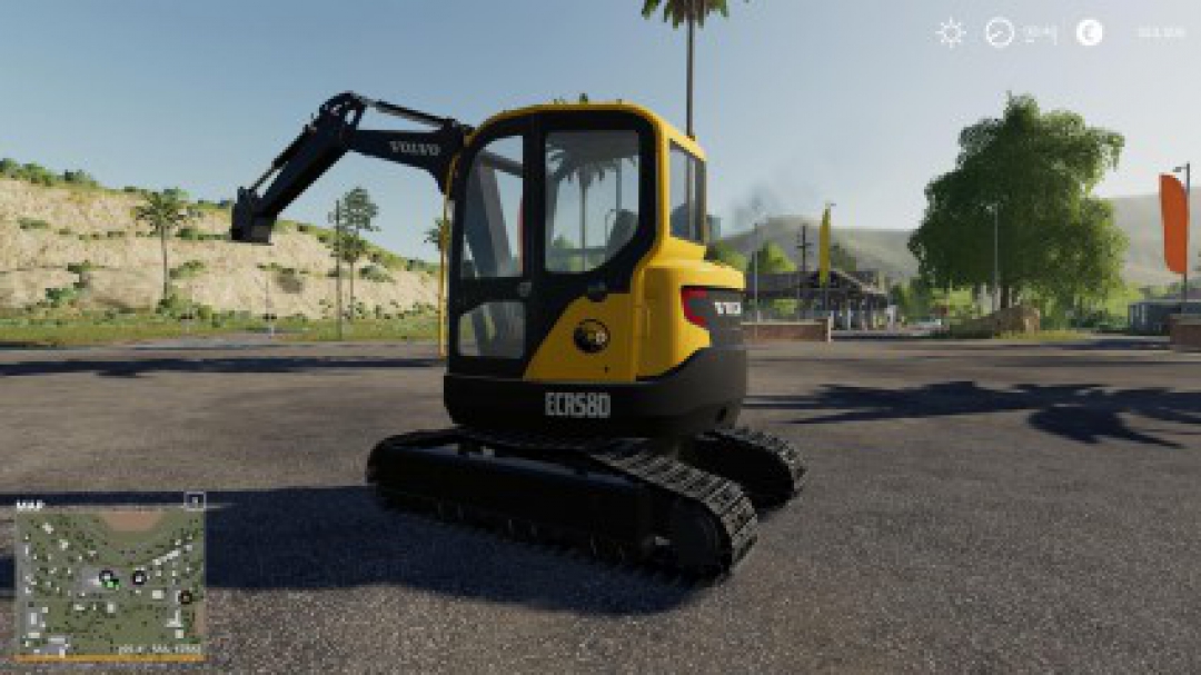 Volvo mini excavator v1.0