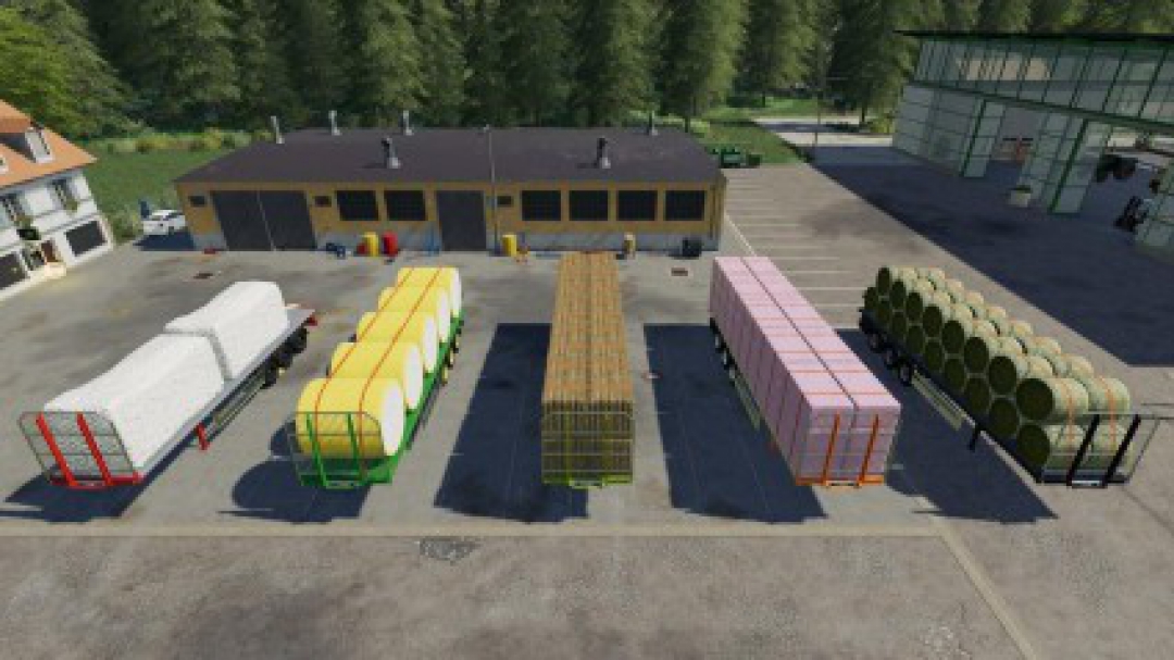 Fliegl Flatbed Semitrailer v1.3.0.0