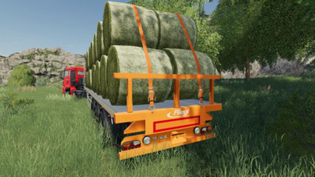 Fliegl Flatbed Semitrailer v1.3.0.0