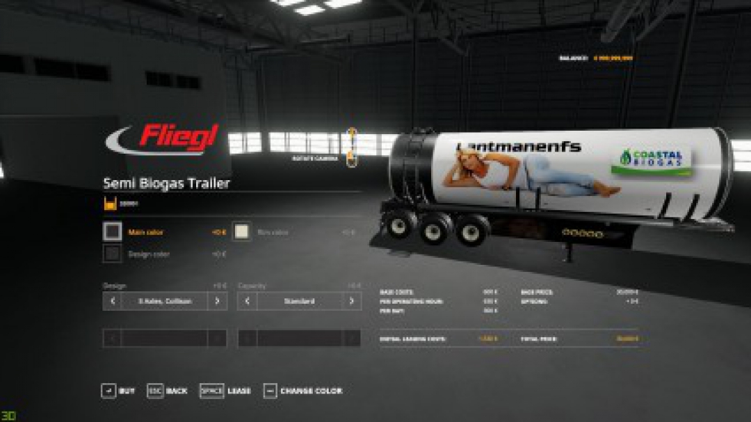 Scania And Biogas trailer Roadtrain v1.0