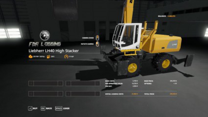 Trending mods today: Liebherr LH40 High Stacker v1.0