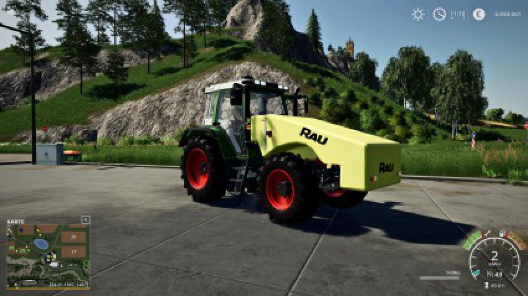 Rau Fronttank 2200 Liter v1.0.0.0