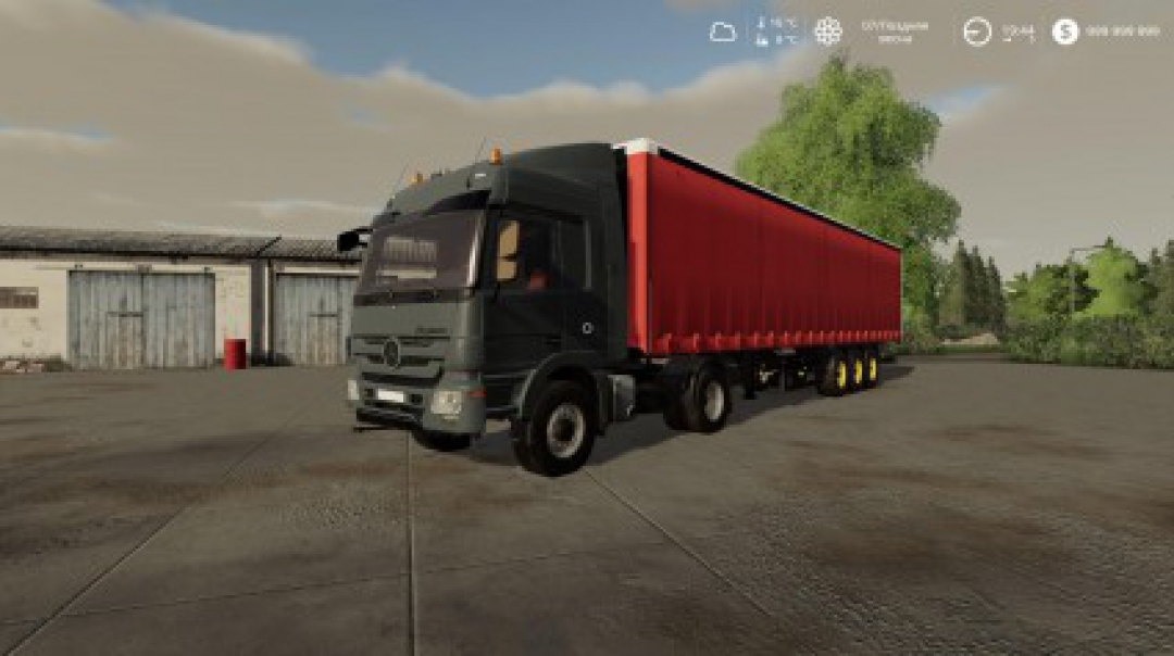 Mercedes Actros v1.0.0.0