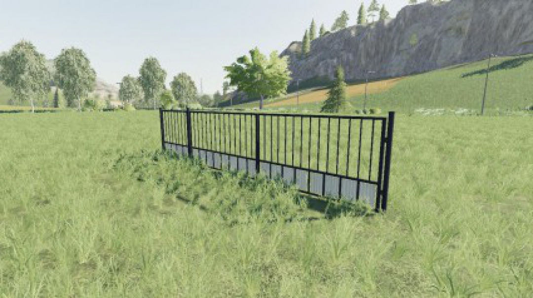 Black placeable gate v1.0.0.0