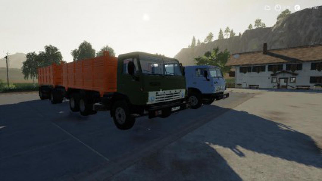 KAMAZ 55102 & NEFAZ 8560 v1.1