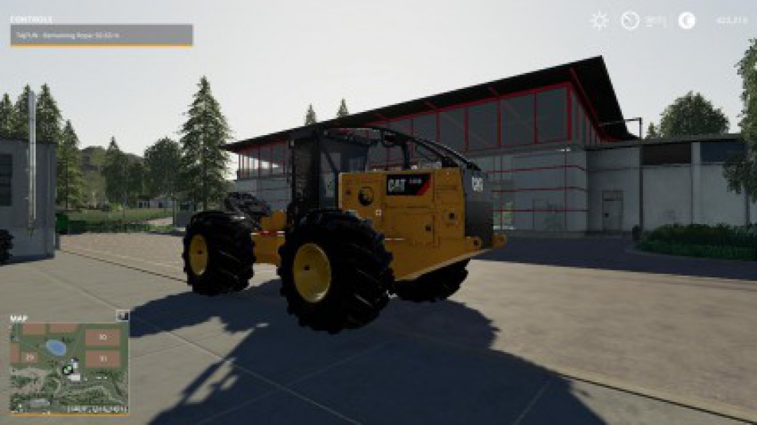 Caterpillar 535D Winch Skidder V1.0