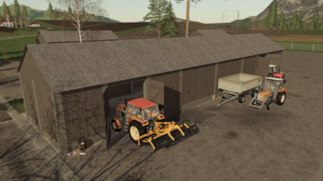 Wooden Sheds v1.0.0.0