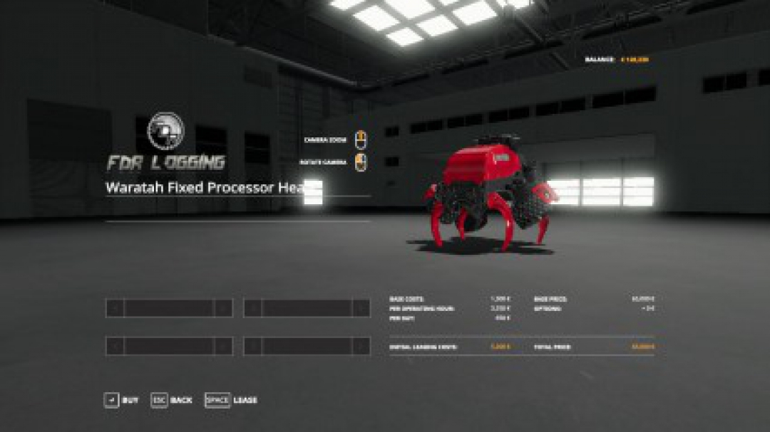 Waratah Fixed Processor Head V1.0.0.0