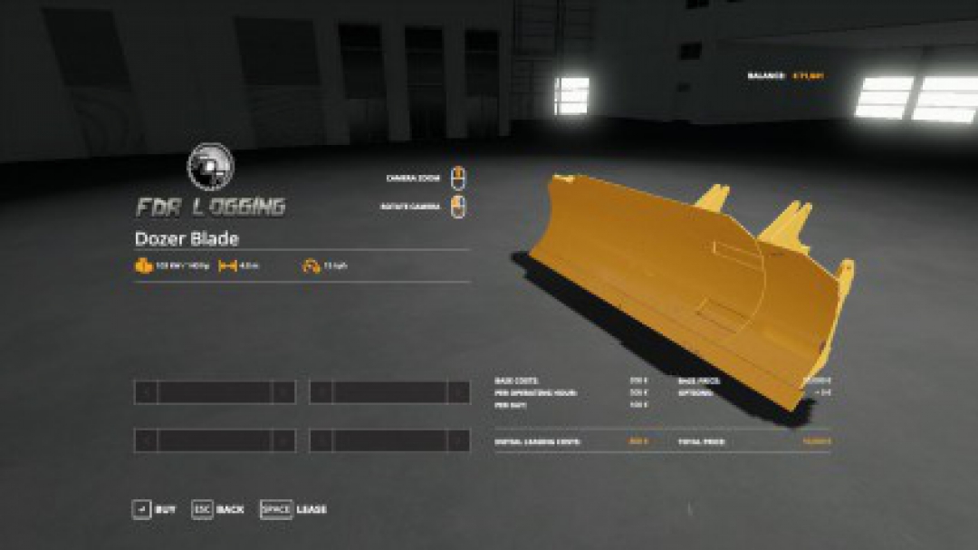 Dozer Blade v1.0.0.0