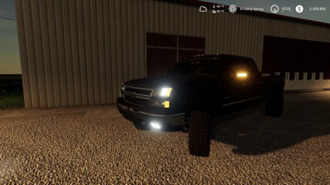 2006 Chevrolet 2500HD Duramax White Lights v1.2.1