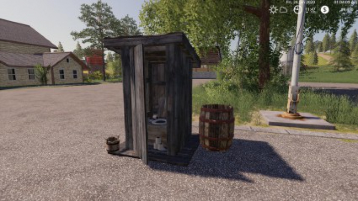 Trending mods today: FS19 Outhouse with Sleep trigger v1.0.0.0