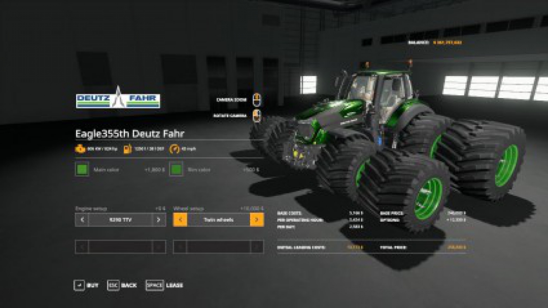 Eagle355th Deutz Fahr v1.0