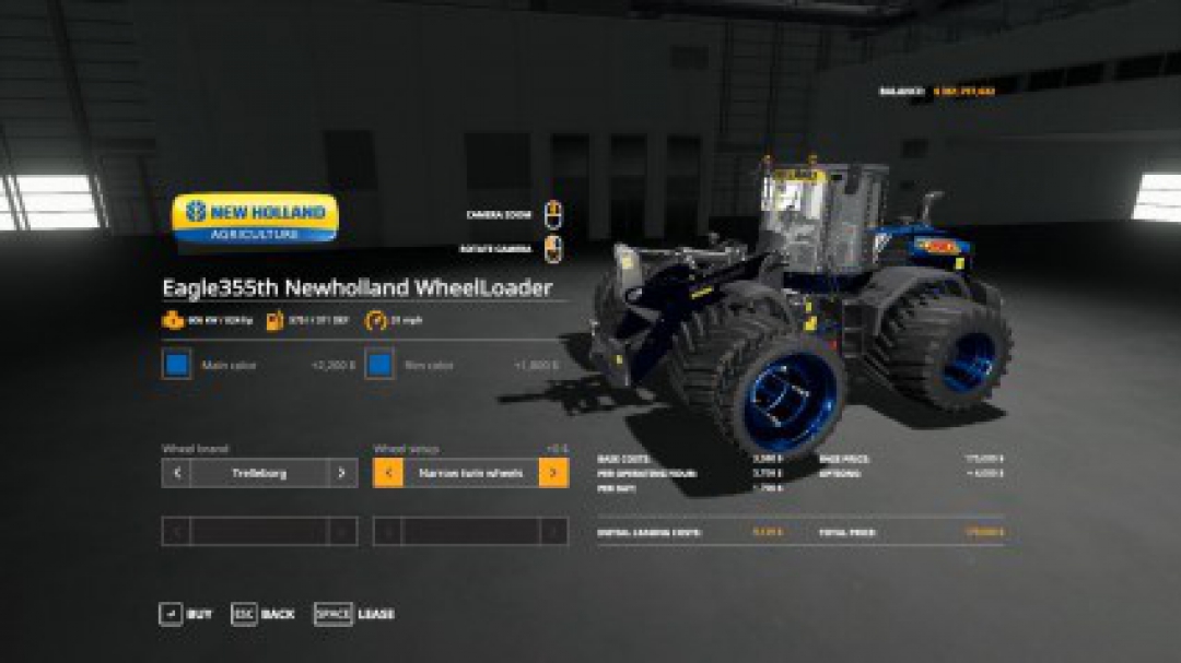 Eagle355th New Holland WheelLoader v1.0