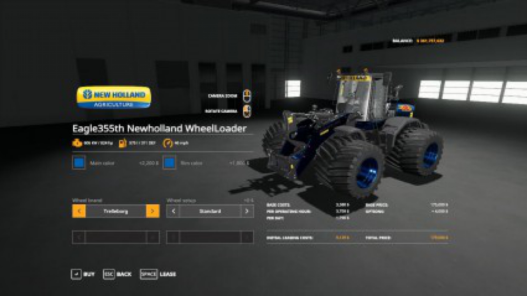 Eagle355th New Holland WheelLoader v1.0