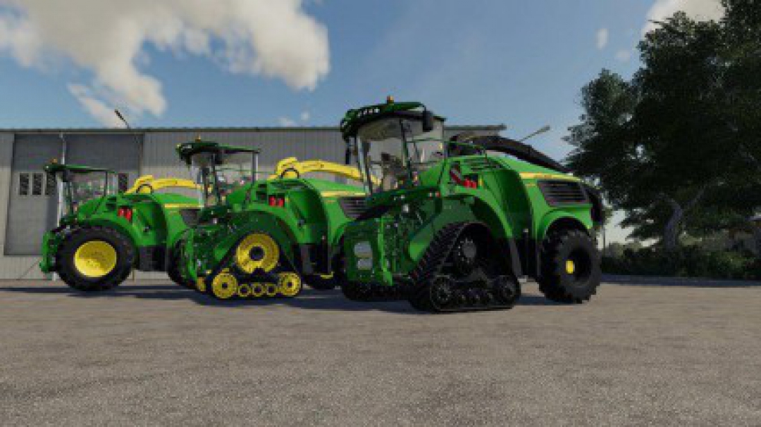 John Deere 9000 Kemper Pack Farbwahl v1.2